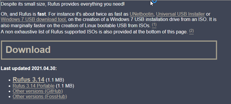 bootable linux usb install for mac in windows